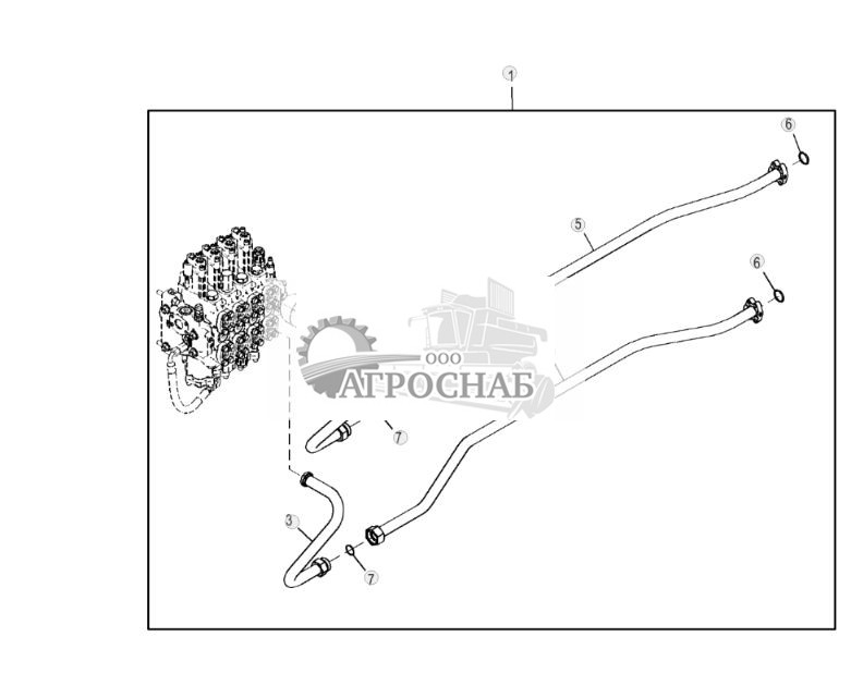 Комплект вспомогательных трубопроводов четвертой секции - ST806060 270.jpg